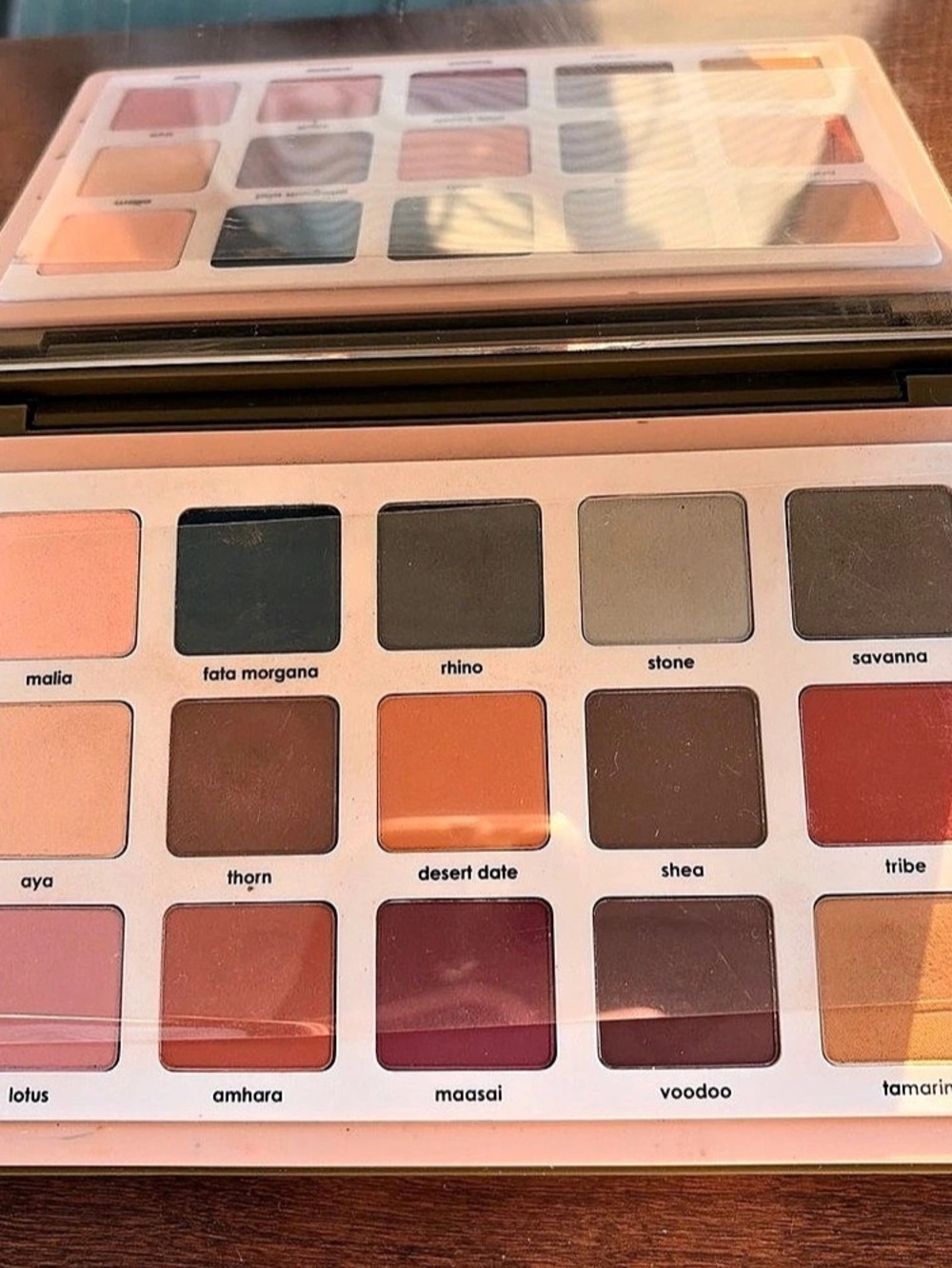 Natasha Denona Safari Palette Eyeshadow Palette in Brown & Orange NWT